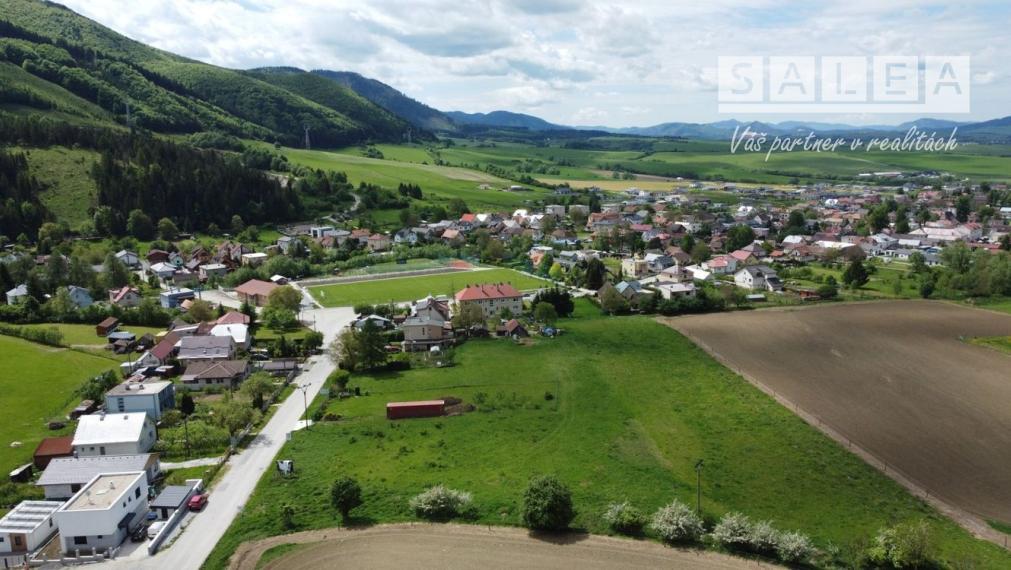 TURIE - INVESTIČNÝ POZEMOK PRE BUDÚCU VÝSTAVBU  4 RODINNÝCH DOMOV