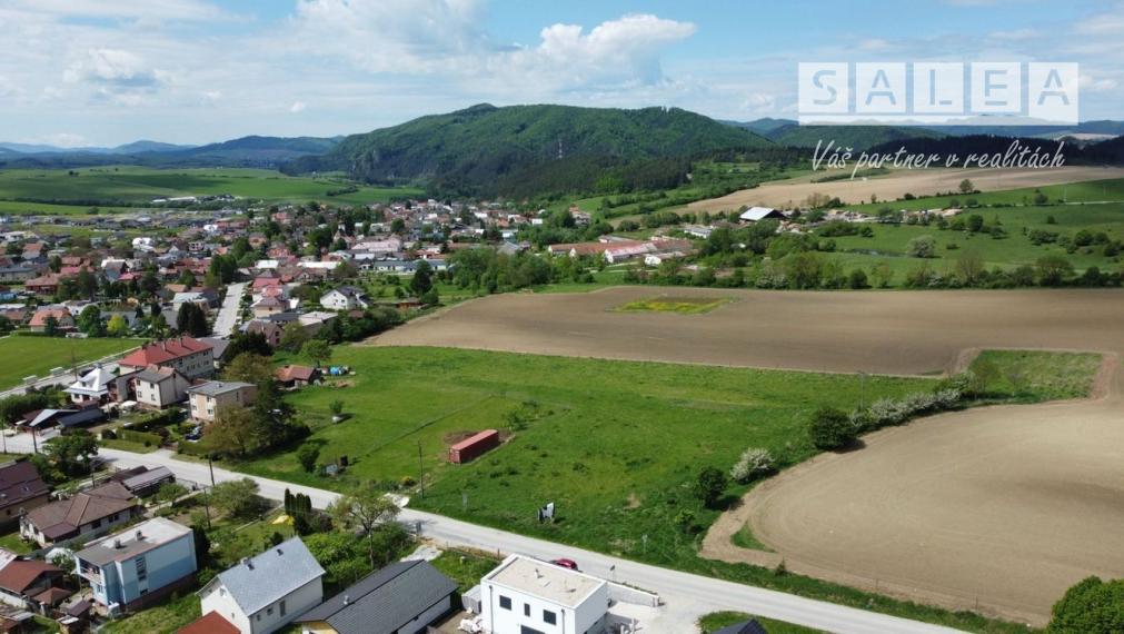 TURIE - INVESTIČNÝ POZEMOK PRE BUDÚCU VÝSTAVBU  4 RODINNÝCH DOMOV