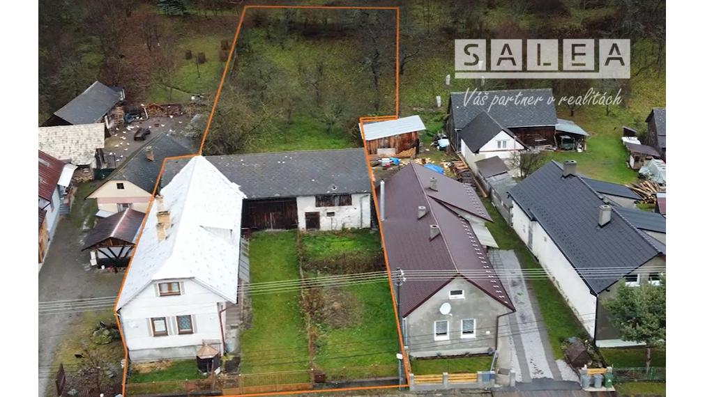 ZNÍŽENÁ CENA! DOM za cenu GARSÓNKY v obci Tichý Potok