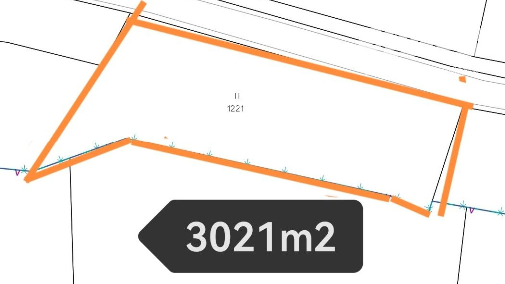 Rekreačný pozemok na okraji obce Nálepkovo o celkovej rozlohe 3021 m2