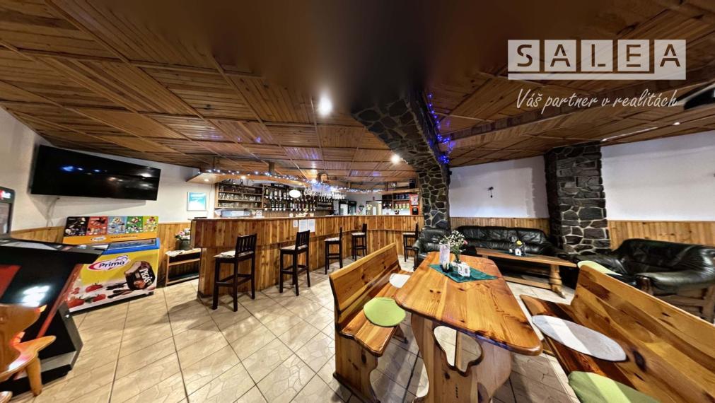 Investičná príležitosť. Reštaurácia s barom v Gelnici-časť MáriaHuta o celkovej rozlohe 900 m2.