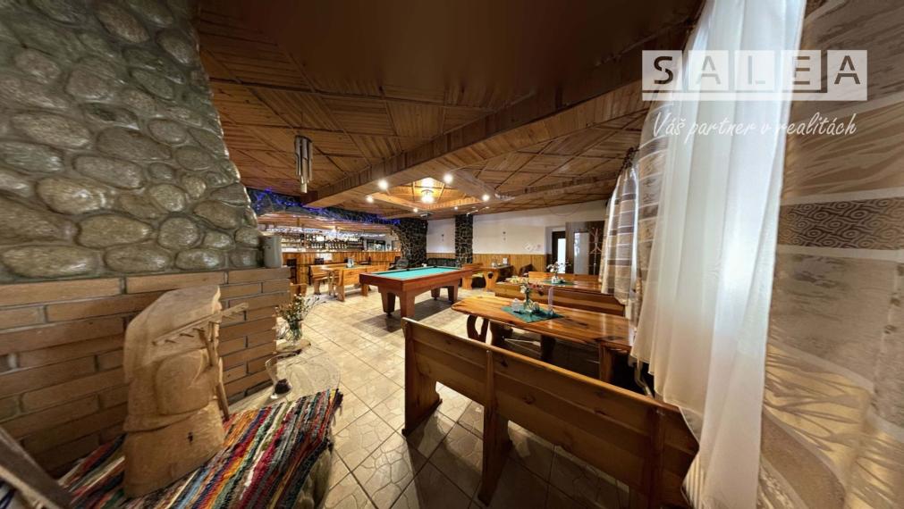 Investičná príležitosť. Reštaurácia s barom v Gelnici-časť MáriaHuta o celkovej rozlohe 900 m2.