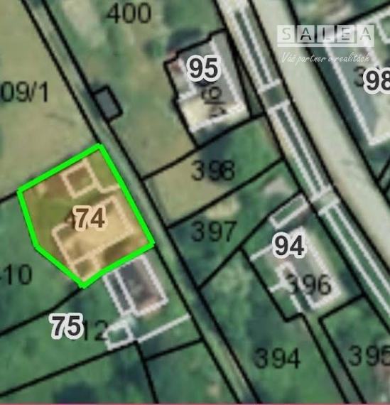 Pozemky so starým RD v obci Prakovce o celkovej rozlohe 700m2