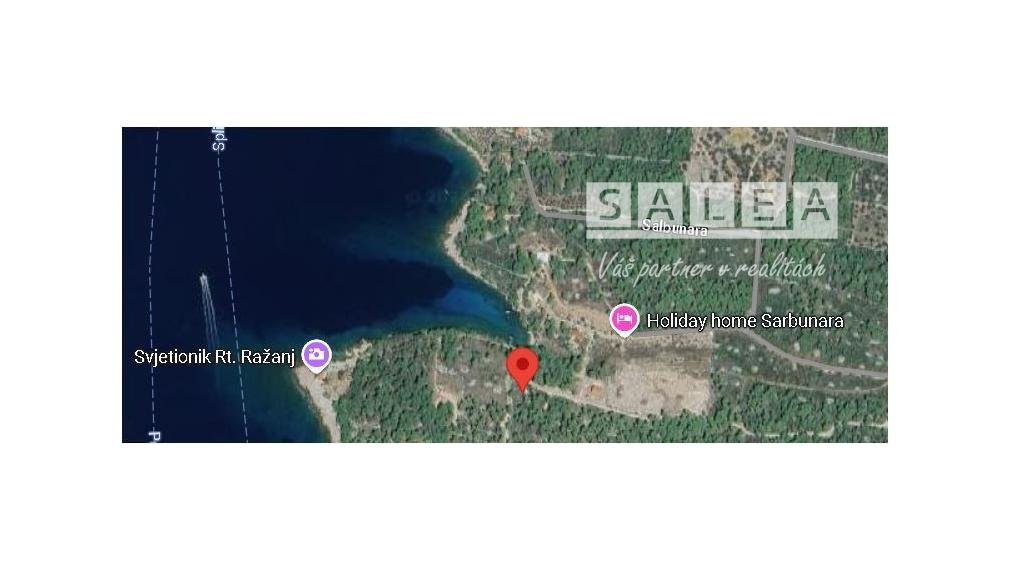 CHORVÁTSKO, OSTROV BRAČ - KAMENNÝ DOM ZO 16. STOROČIA, ZÁTOKA SALBUNARA, DALMÁCIA