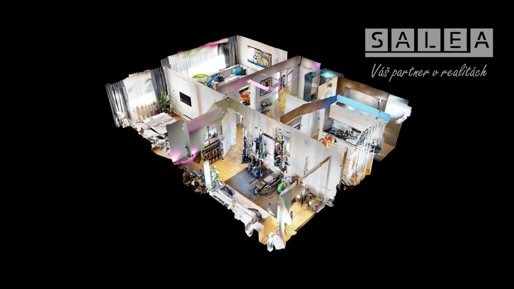 ŽILINA CENTRUM- EXKLUZÍVNY 3 BYT (107 m2) + GARÁŽ + POZEMOK