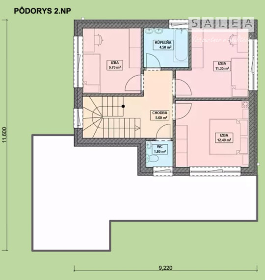 HLINIK NAD VÁHOM - NOVOSTAVBA 5 IZBOVÝ RD + 849m2 POZEMOK