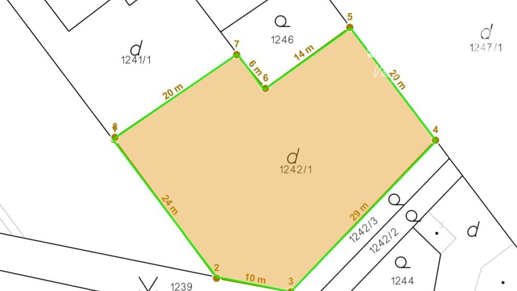 Stavebný pozemok v Sládkovičove 918m2