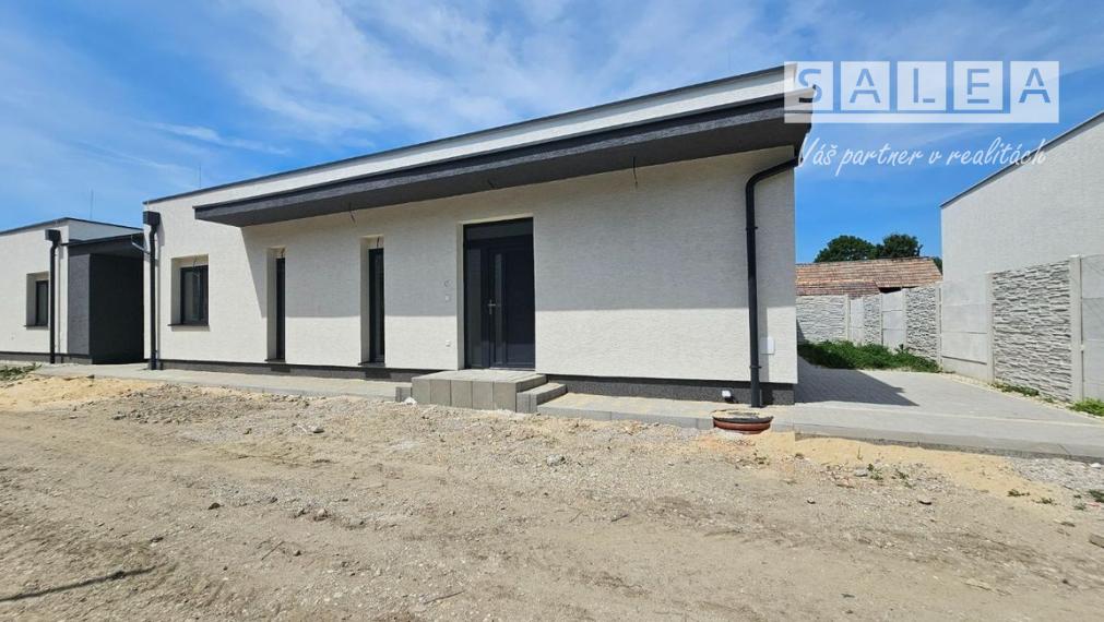 4i-Novostavba 102m2, pozemok 300m2 v štandarde Horné Saliby