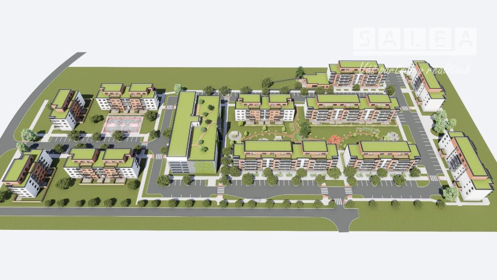 Projekt PARADAJS, Hlohovec  2izbový byt, parkovacie miesto