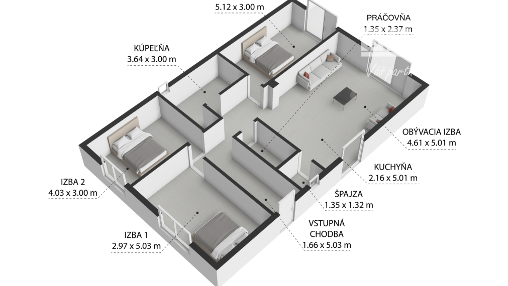 Rezervované Rodinný dom 561m2 Krakovany pri Piešťanoch