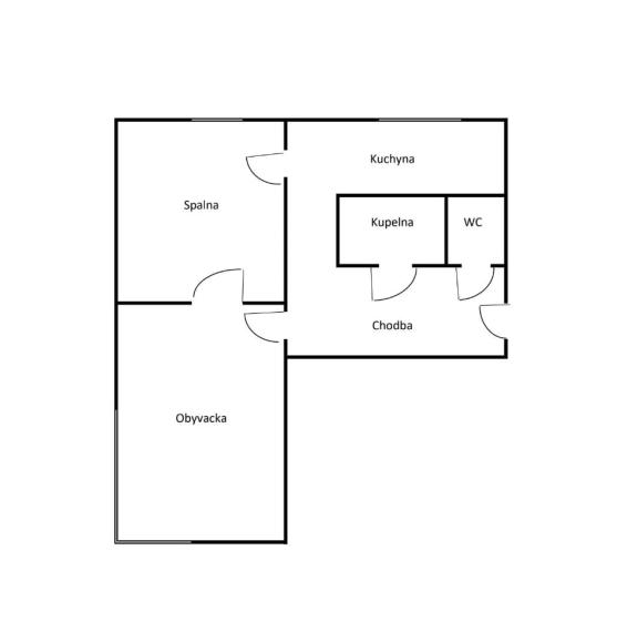 Prenájom 2-izbového bytu, Dunajská Streda – Kukučínova ul.
