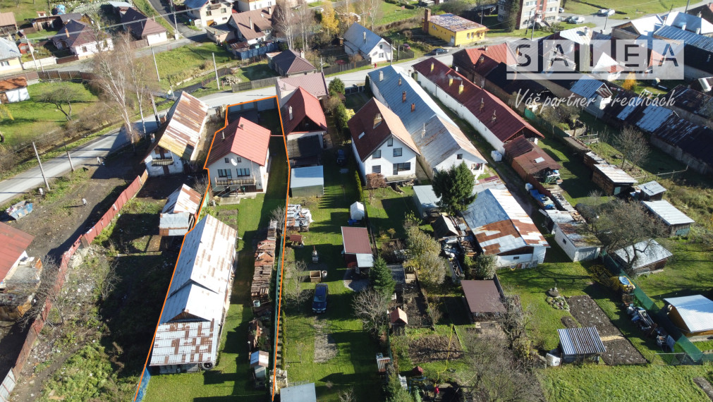 Rezervované.Dvojpodlažný rodinný dom v Nálepkove o celkovej rozlohe 2249 m2