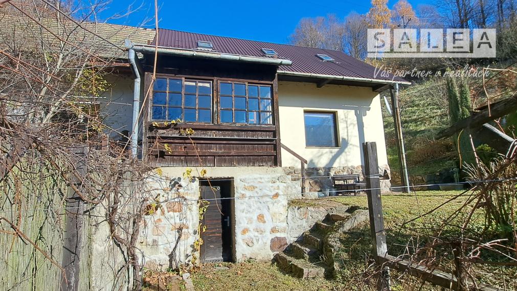 Chata v obci Vyhne s pozemkom o výmere 2299 m2