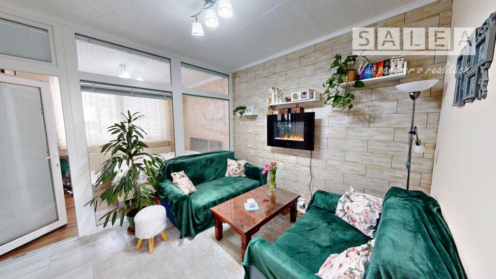 3 - izbový byt v meste Vrbové o výmere 54m2.