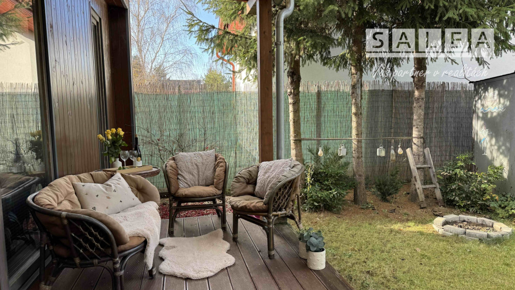 Krásna záhrada s chatkou v Kráľovej nad Váhom EXKLUZÍVNE