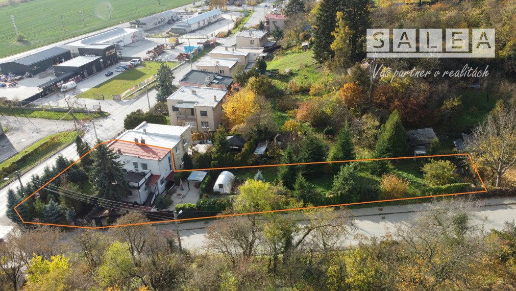 Trojpodlažný RD s veľkou záhradou v Moldave nad Bodvou