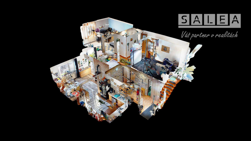 Trojpodlažný RD s veľkou záhradou v Moldave nad Bodvou