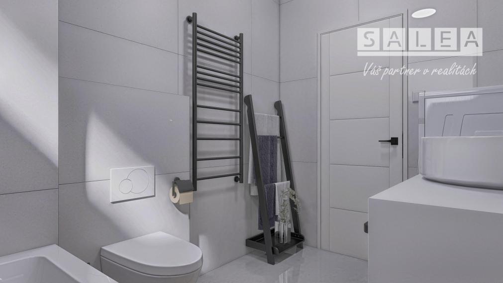 Novostavba 2-izbový byt+balkón 57,7m2 Dvorníky pri Hlohovci