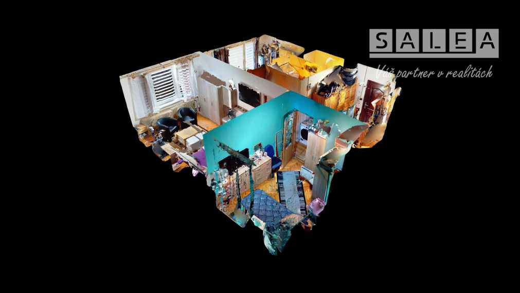 Dvojizbový byt na Triede SNP v Košiciach v blízkosti centra.