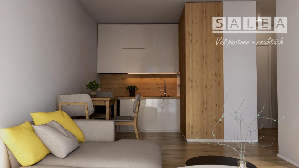 Dvojizbový byt v projekte Srdce Grobu, 49 m2, novostavba