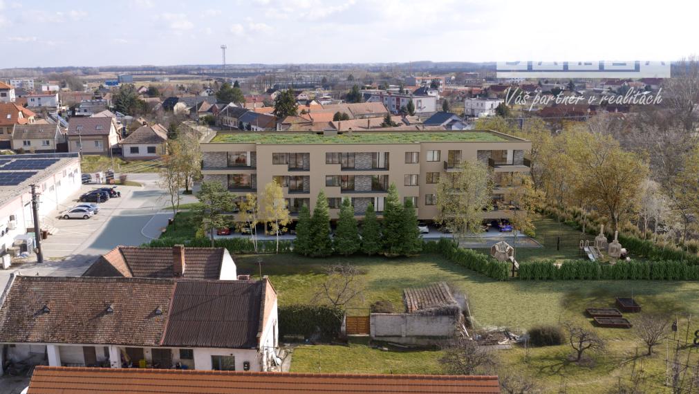 Dvojizbový byt v projekte Srdce Grobu, 49 m2, novostavba