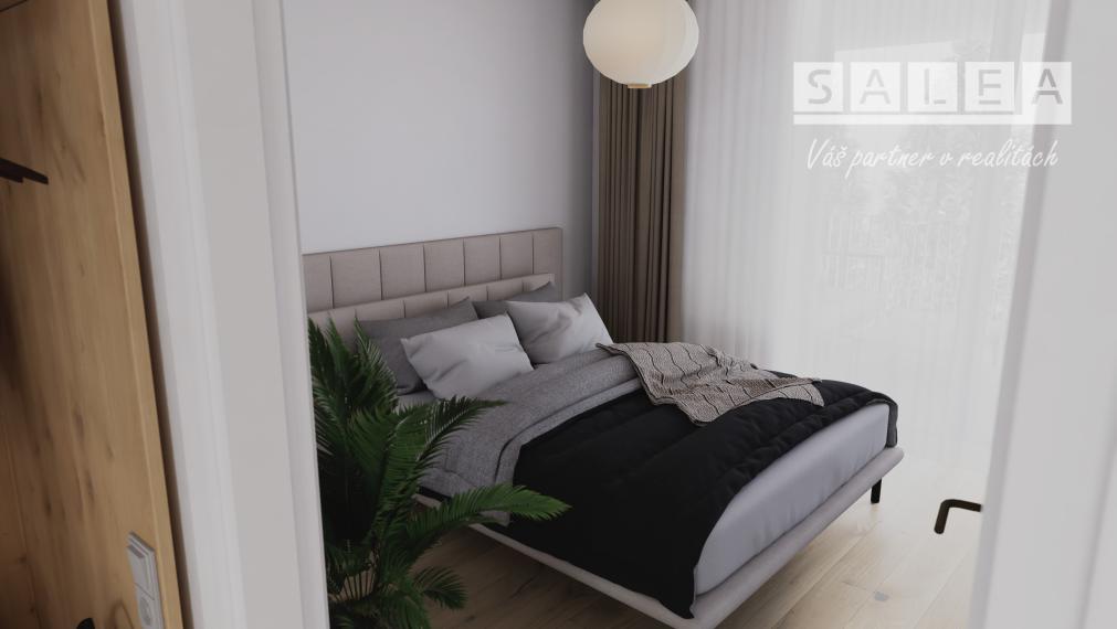 Trojizbový byt v novostavbe vo Veľkom Grobe, 68 m2 plus balkón 26 m2