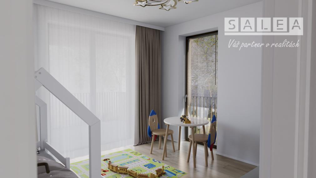 Trojizbový byt v novostavbe vo Veľkom Grobe, 68 m2 plus balkón 26 m2