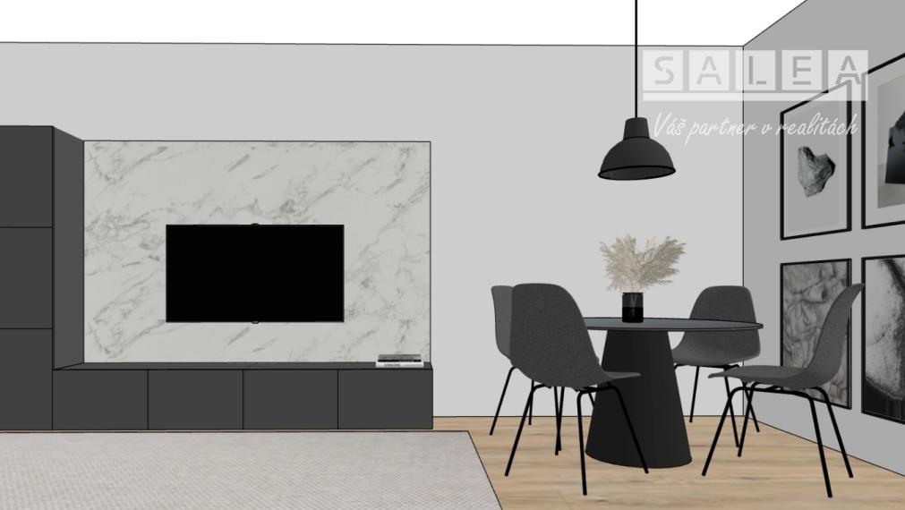 2 izbový byt P.Pazmáňa 50,50 m2, balkón, pivnica, po rekonštrukcii