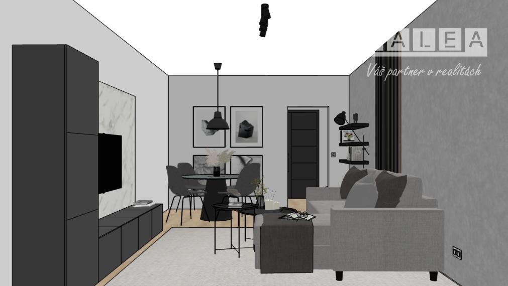 2 izbový byt P.Pazmáňa 50,50 m2, balkón, pivnica, po rekonštrukcii