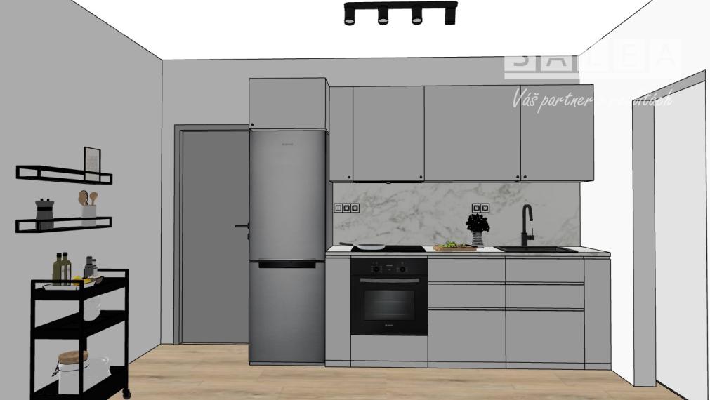 2 izbový byt P.Pazmáňa 50,50 m2, balkón, pivnica, po rekonštrukcii