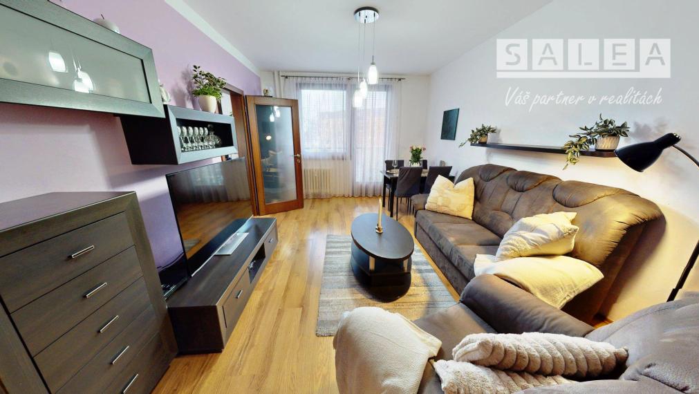 Kompletná rekonštrukcia, skvelá lokalita, výťah – 3-izbový byt Šaľa