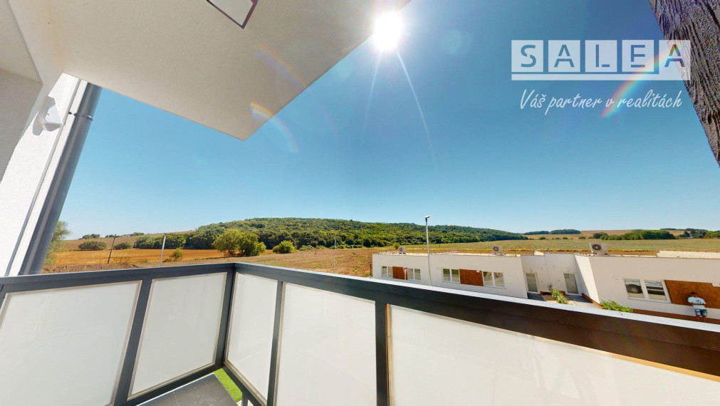 Novostavba 2-izbový byt+balkón 57,8m2 Dvorníky pri Hlohovci