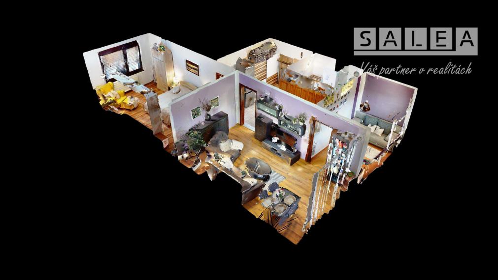 Kompletná rekonštrukcia, skvelá lokalita, výťah – 3-izbový byt Šaľa