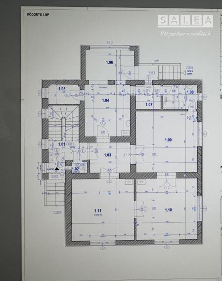 3-izbový veľký byt Martin - centrum , pôvodný stav, záhrada