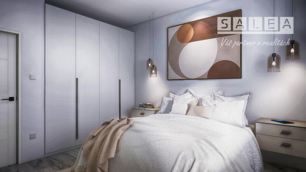 Novostavba 2-izbový byt+balkón 57,7m2 Dvorníky pri Hlohovci