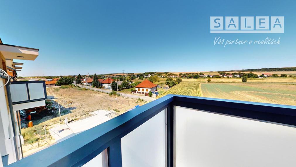 Novostavba 2-izbový byt+balkón 57,7m2 Dvorníky pri Hlohovci