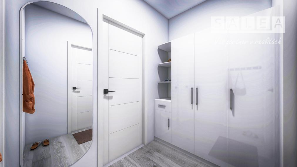 POSLEDNÝ 1-izbový byt+balkón  41m2 Dvorníky pri Hlohovci