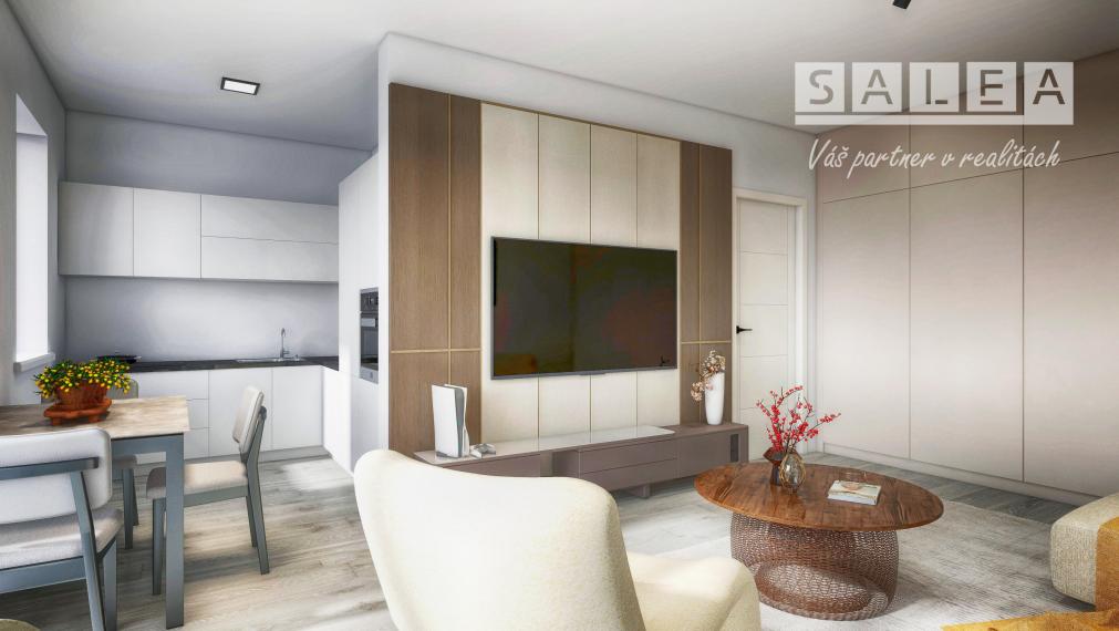 POSLEDNÝ 1-izbový byt+balkón  41m2 Dvorníky pri Hlohovci