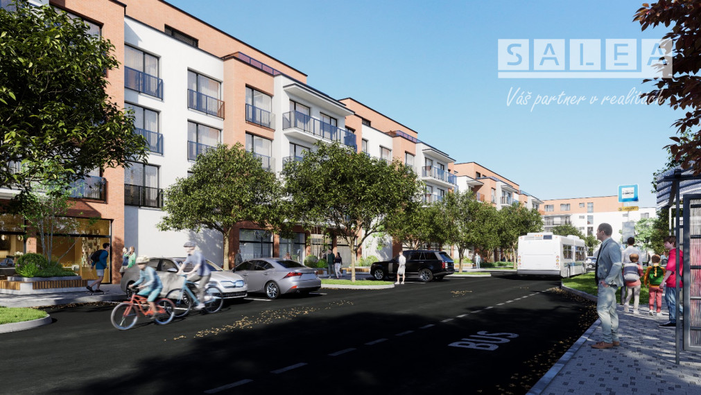 Projekt PARADAJS, Hlohovec  2izbový byt, parkovacie miesto