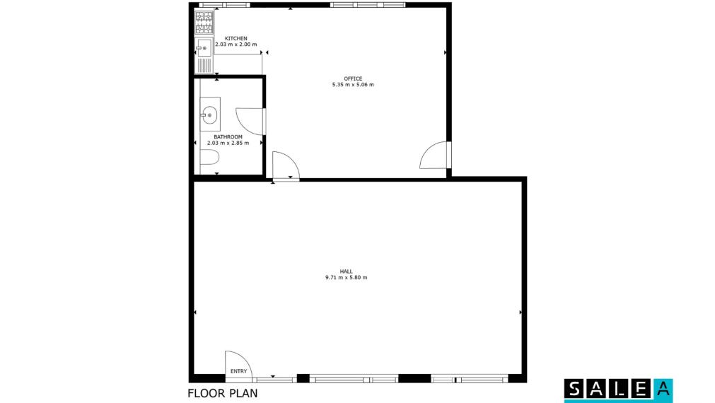 OBCHODNÝ PRIESTOR S KANCELÁRIOU, 98,60 m², ŽILINA – ŠAŠVÁRKA