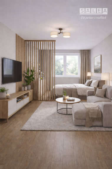 1-izbový byt o výmere 32 m² , Boriny - Dunajská Streda