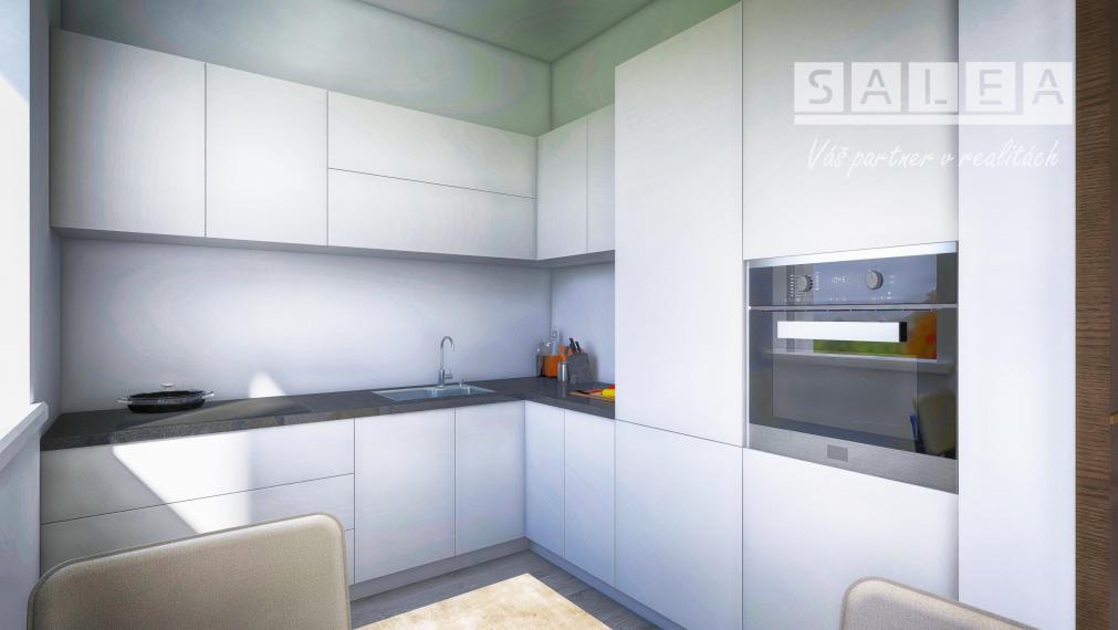 POSLEDNÝ 2-izbový byt+balkón (57,7m2) Dvorníky pri Hlohovci