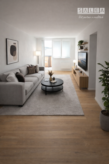 Slnečný 3 izbový byt, 86 m2, balkón, Demandice, okr.  Levice