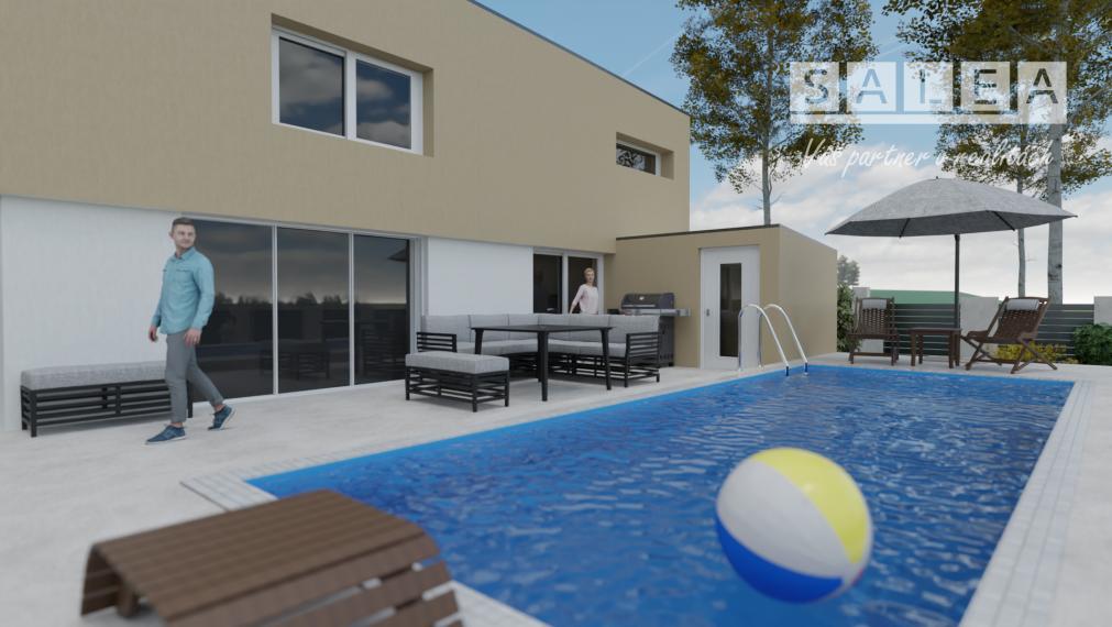 Rodinná vila s wellness a bazénom v obci Zavar!