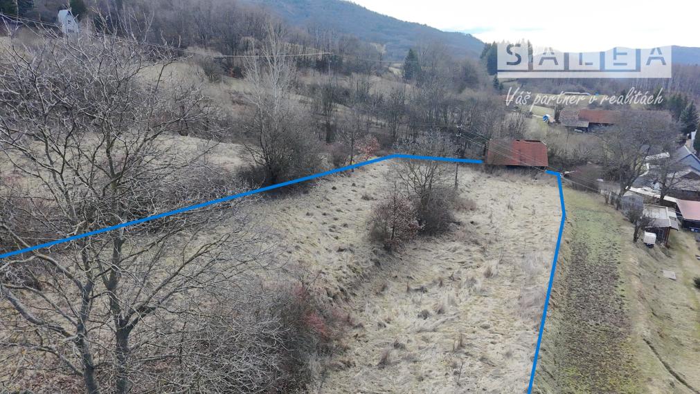 Predaj slnečného pozemku v obci Prochot s výmerou 2127 m²