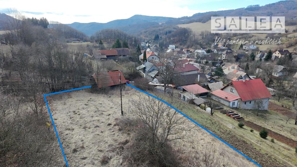 Predaj slnečného pozemku v obci Prochot s výmerou 2127 m²