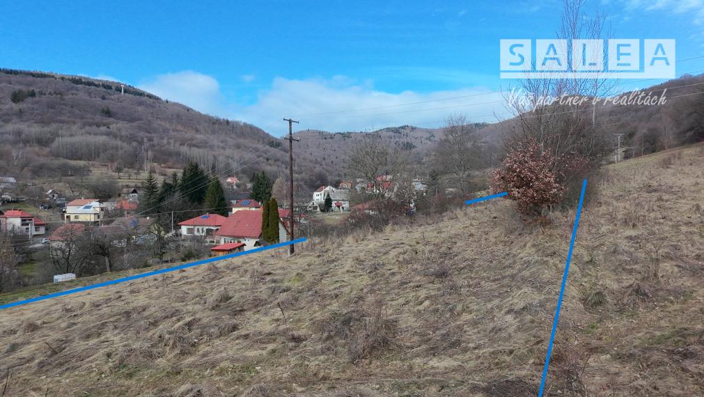 Predaj slnečného pozemku v obci Prochot s výmerou 2127 m²