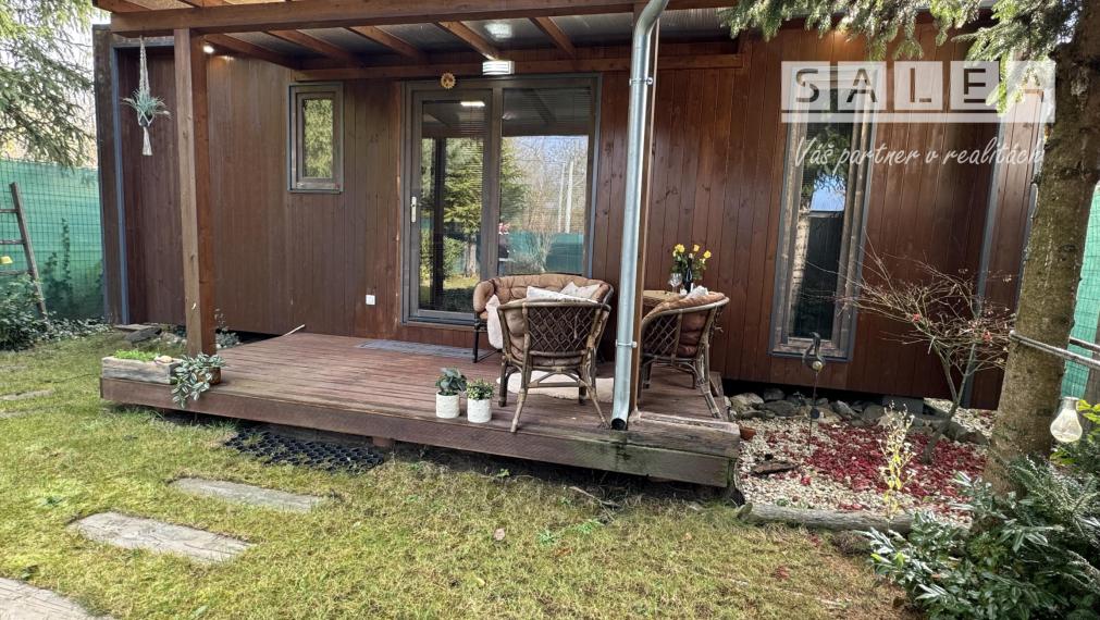 Krásna záhrada s chatkou v Kráľovej nad Váhom, Znížená cena- EXKLUZÍVNE