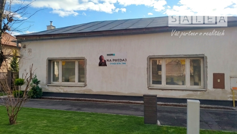 Rodinný dom s veľkým pozemkom v obci Turňa nad Bodvou.