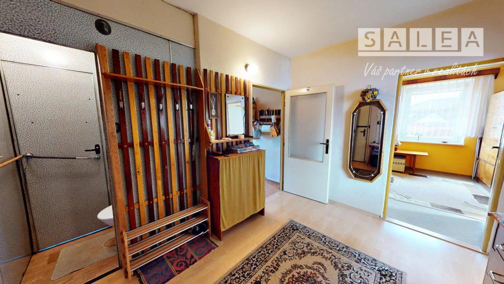 V pôvodnom stave 4,5izbový byt v Žarnovici o výmere 78,5m2